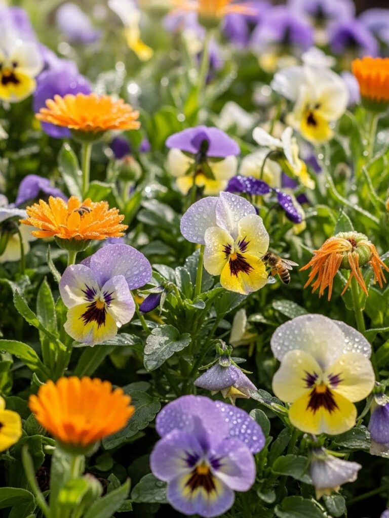 Classic Garden Flowers with Subtle Sweetness