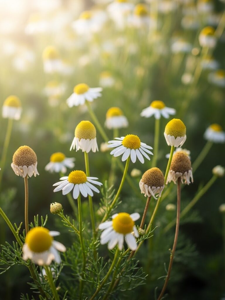 Tall Garden Flowers with Edible Beauty