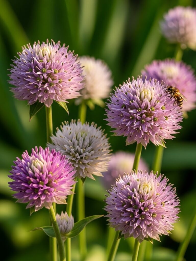 Spring Blossoms with a Gentle Onion Taste