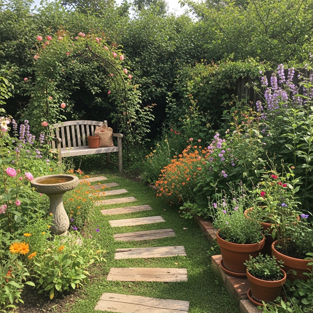 Nature-Inspired Organic Garden Theme