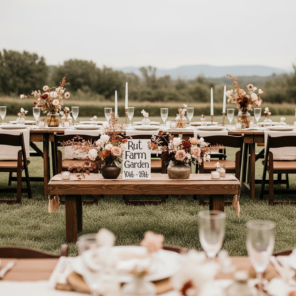 Rustic Farm Garden Celebration