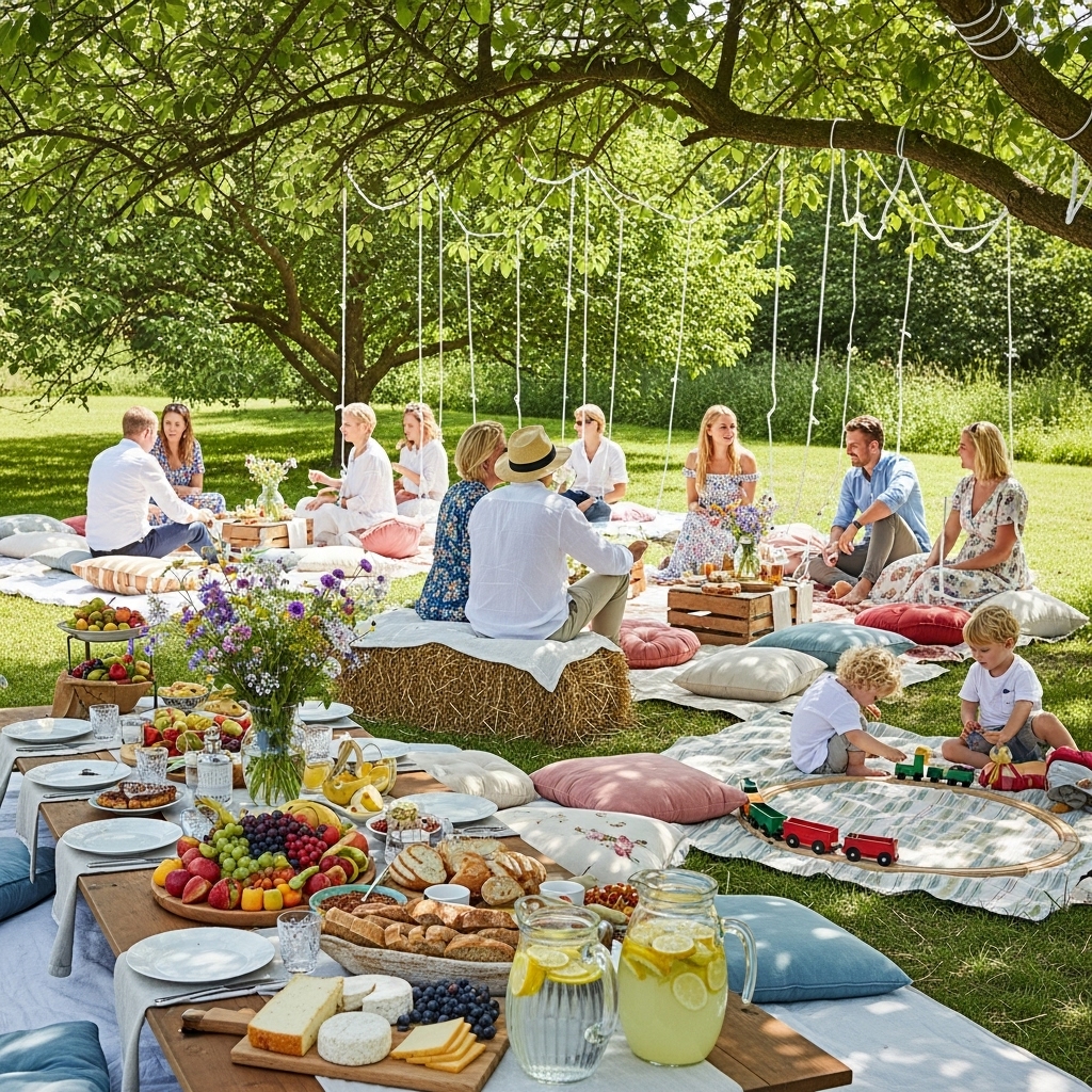 Casual Picnic Garden Party