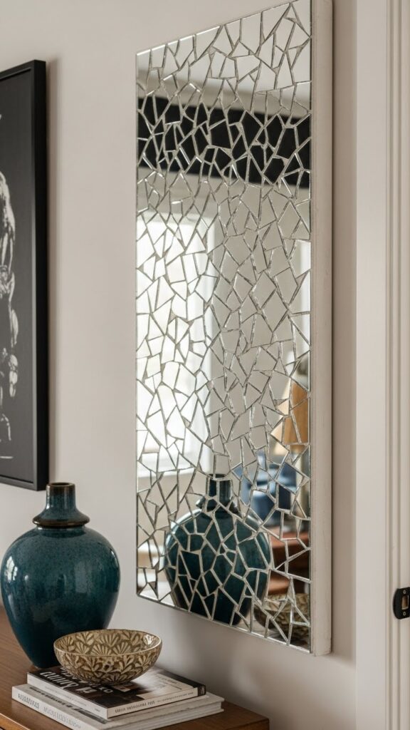 Handcrafted Artisan Mirror Mosaics