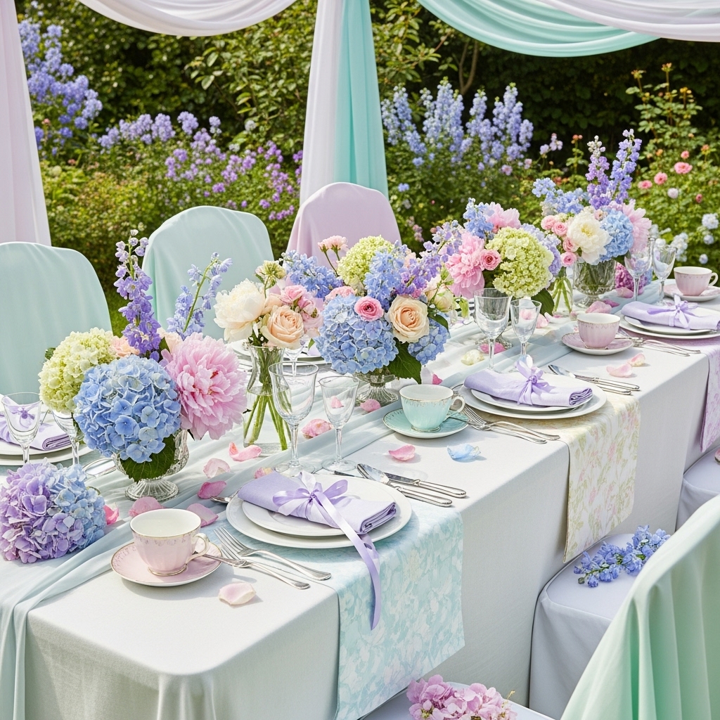 Pastel Garden Party Palette