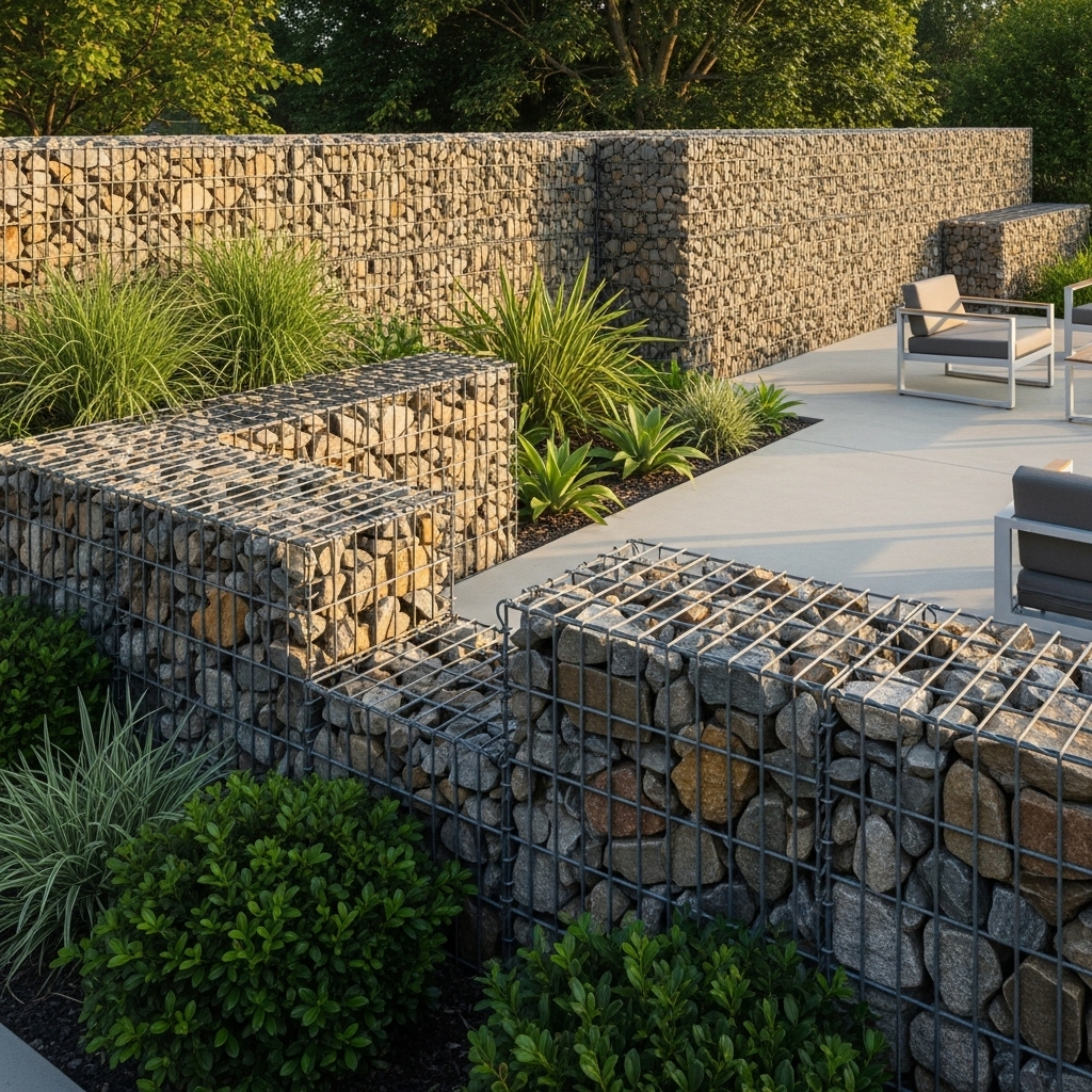 Gabion Wall Garden Barriers