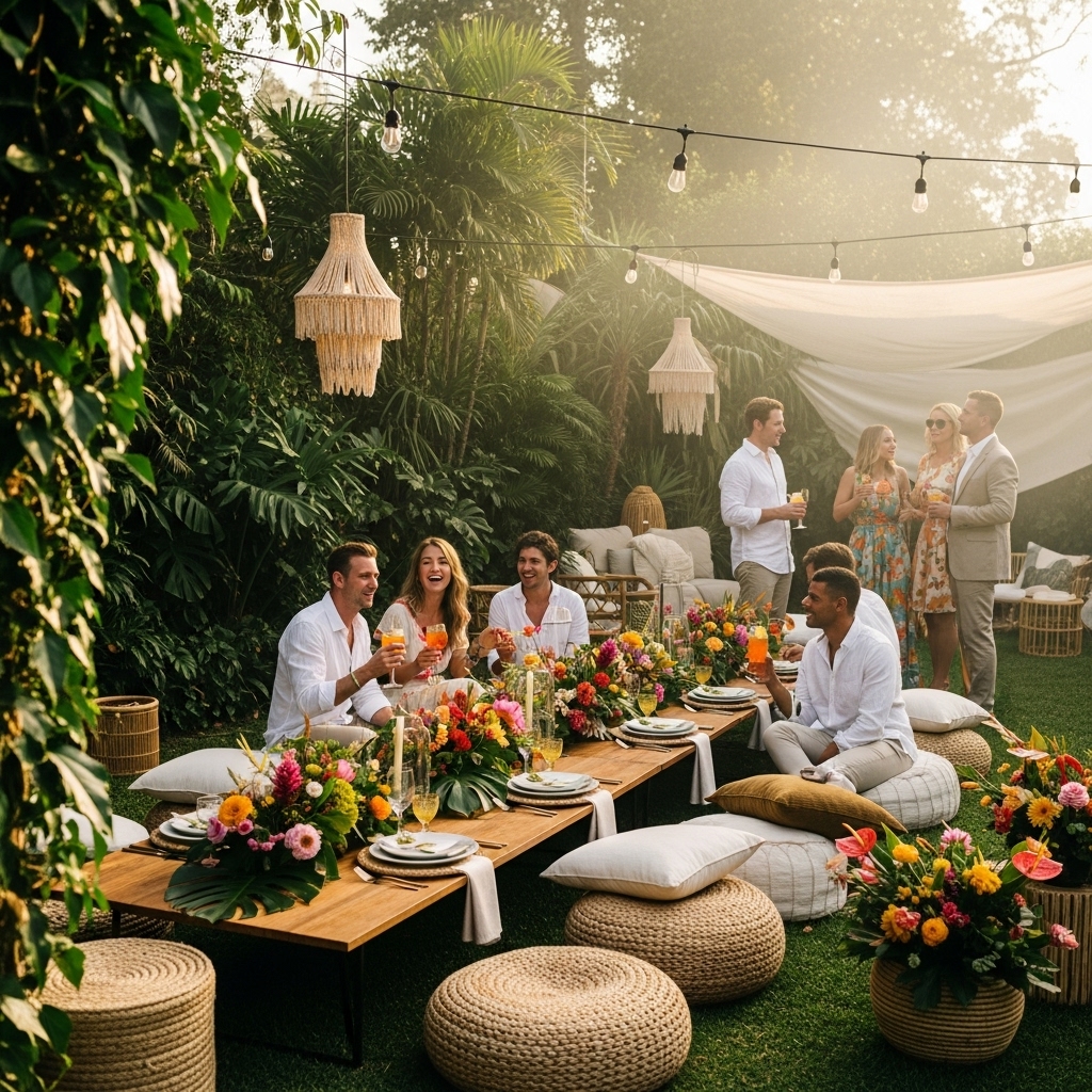 Tropical Garden Party Vibes